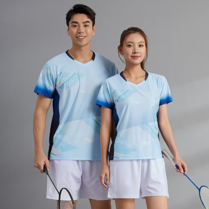 قميص تنس للرجال والنساء ، تي ش - مراجعة Table Tennis Jersey Design وسعره