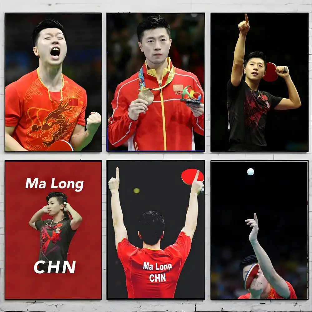 ملصق ما لونغ، نجم رياضة تنس ال - مراجعة Table Tennis Champion وسعره